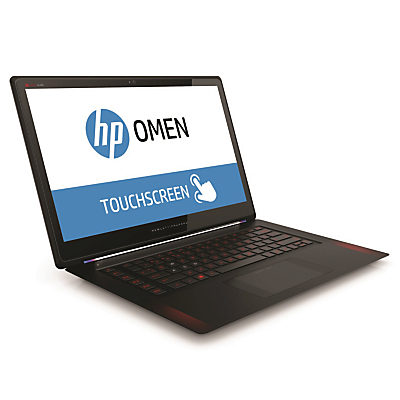 HP OMEN 15-5001na Laptop, Intel Core i7, 8GB RAM, 256GB SSD, 15.6 Full HD Touch Screen, Black